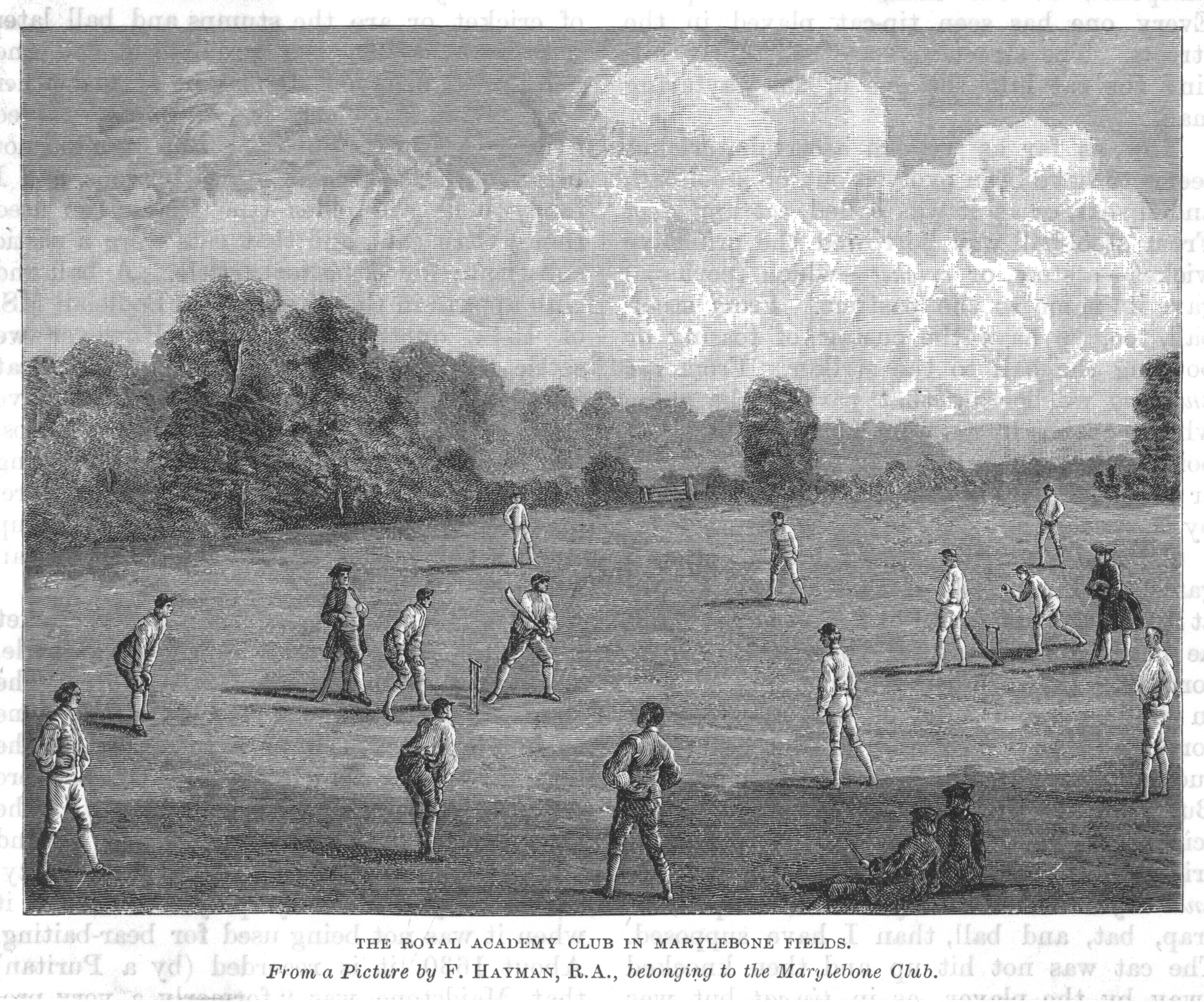 Cricket in the 18th century